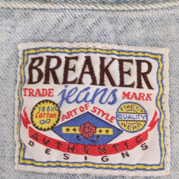 Breaker Jeans Jackets & Coats Breaker Jeans Button Front Denim Vest